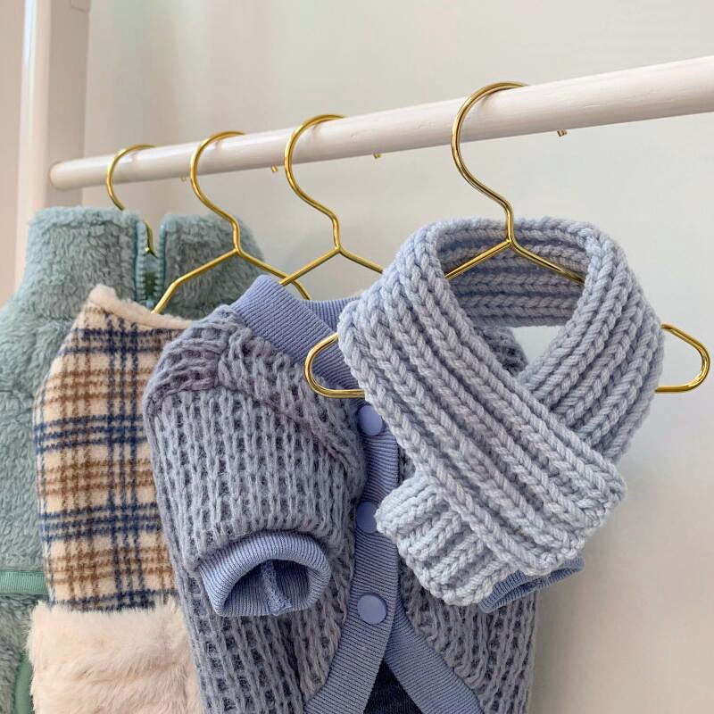 HKM-6568125 Knitted Pet Sweater for Autumn and Winter in Various Colors and Patterns