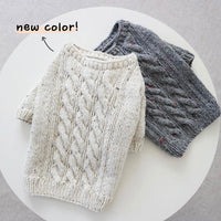 HKM-6568125 Knitted Pet Sweater for Autumn and Winter in Various Colors and Patterns