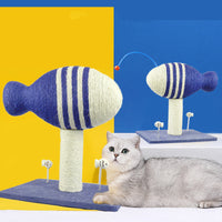 HKM-656915 Sisal Flying Fish Grinder Pet Large Vertical Toy