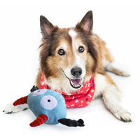 HKM-6569789 Vibrating Dog Toy Ball with Plush Cover for Small & Medium Dogs