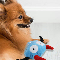HKM-6569789 Vibrating Dog Toy Ball with Plush Cover for Small & Medium Dogs