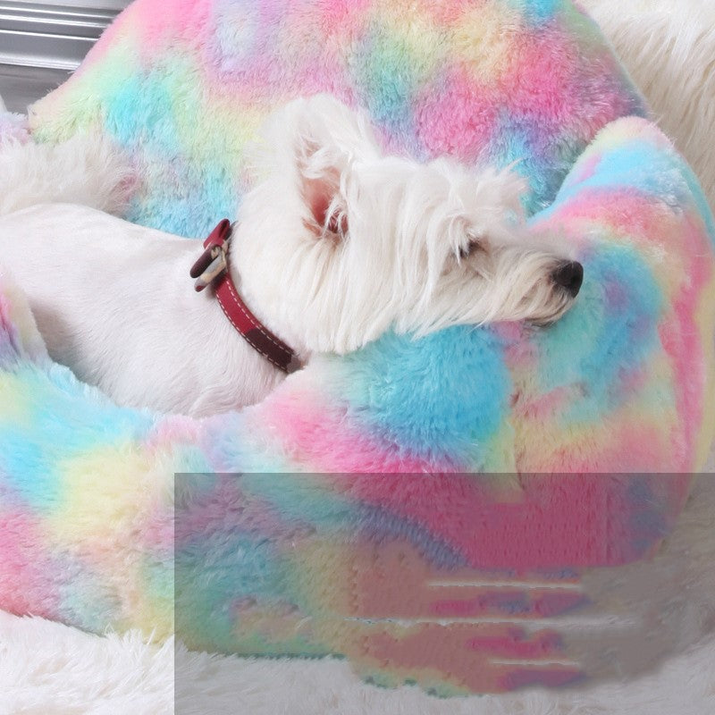 HKM-6570173 Washable and Removable Dog Kennel for Small and Medium Pets in Aesthetic Ice Cream Colors