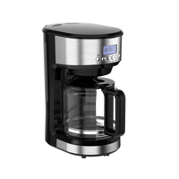 HKM-657043 Programmable 1.8L Drip Coffee Maker with Timer for Easy Brewing