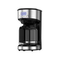 HKM-657043 Programmable 1.8L Drip Coffee Maker with Timer for Easy Brewing