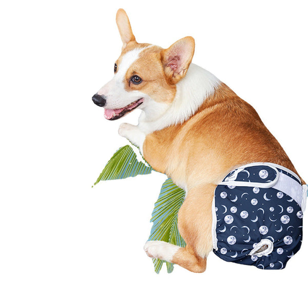 HKM-6570685 Washable Environmental Protection Diaper Pants for Dogs in Various Colors and Sizes