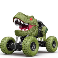 HKM-657107 1/18 Remote Control Dinosaur Climbing Car for Kids - 30M Range, 4 Channels, Indoor/Outdoor Fun