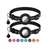 HKM-6572093 Reflective Denim Pet Collar for Cats and Dogs - Casual Style in Multiple Colors
