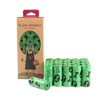 HKM-6572349 Degradable Pet Waste Bags - Leak-Proof and Easy to Use, Eco-Friendly Solution for Dogs and Cats, 72 or 144 Bags per Set