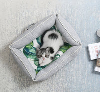 HKM-6574141 Reversible Pet Cooling and Heating Mattress with Memory Cotton and Oxford Fabric Base