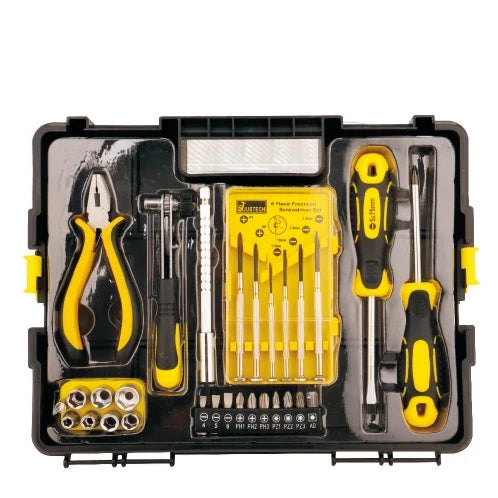 HKM-657491 29-Piece Home Tool Kit for DIY and Repairs, Portable and Versatile Tool Set