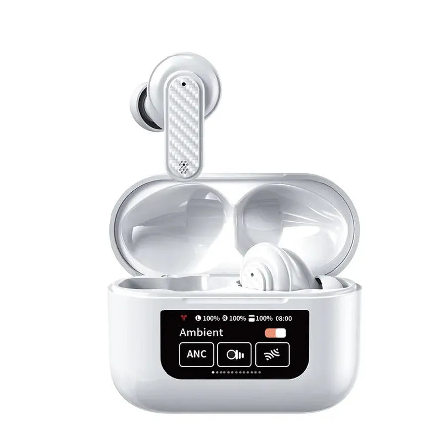 HKM-657619 Bluetooth V5.3 Wireless In-Ear Sports Headphones with LED Battery Indicator and LCD Display