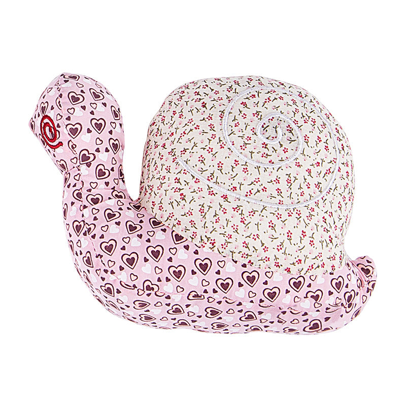 HKM-6576701 Interactive Snail Plush Dog Toy - Cotton Biting Toy for Dogs