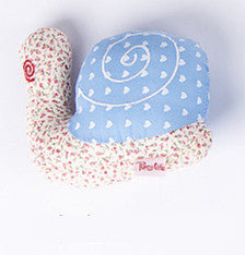 HKM-6576701 Interactive Snail Plush Dog Toy - Cotton Biting Toy for Dogs