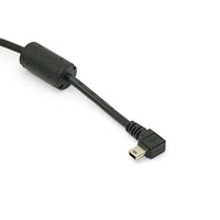 HKM-657683 Mini USB Male to USB 2.0 Male Data Cable, 1m, Black, Plastic Material