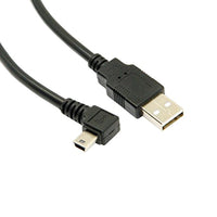 HKM-657683 Mini USB Male to USB 2.0 Male Data Cable, 1m, Black, Plastic Material