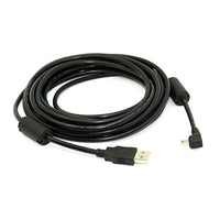 HKM-657683 Mini USB Male to USB 2.0 Male Data Cable, 1m, Black, Plastic Material