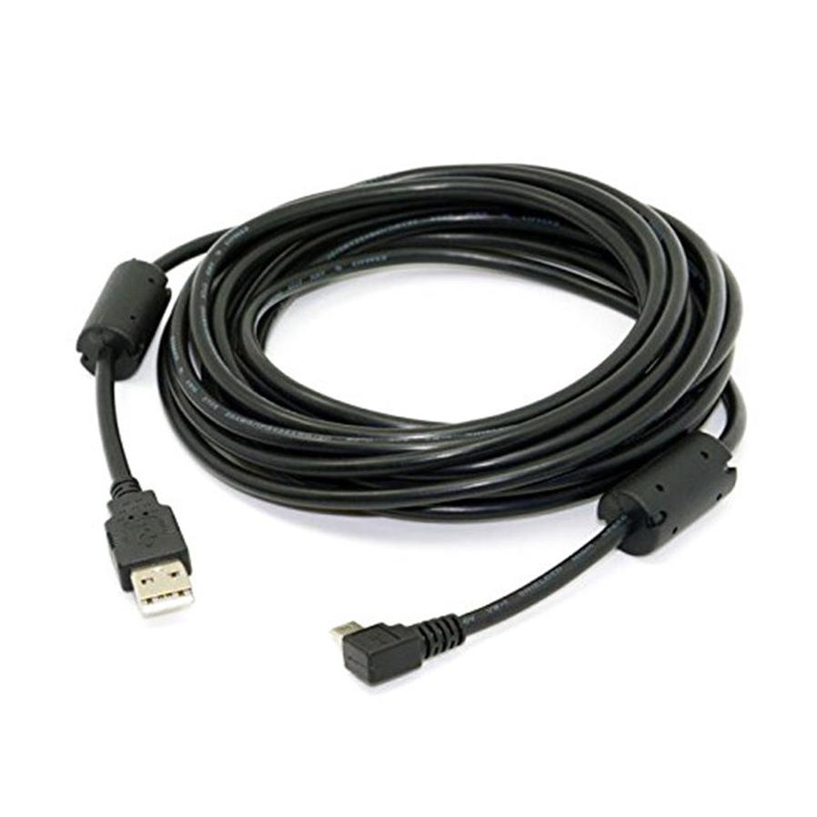 HKM-657683 Mini USB Male to USB 2.0 Male Data Cable, 1m, Black, Plastic Material