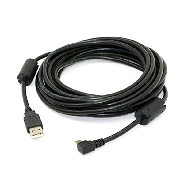 HKM-657683 Mini USB Male to USB 2.0 Male Data Cable, 1m, Black, Plastic Material