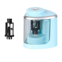 HKM-657747 Detachable Electric Pencil Sharpener for School and Office, Automatic or Manual with Battery, Compact Design