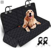 HKM-6578109 Dog Car Front and Rear Pet Cushion - Black Oxford Cloth, 45x45x58CM, Thickened Three-Dimensional Lining