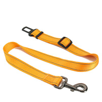 HKM-6578493 Adjustable Dog Seat Belt for Car Safety - Various Colors Available, 2.5cm Width, 54-90cm Adjustable Length