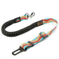 HKM-6578493 Adjustable Dog Seat Belt for Car Safety - Various Colors Available, 2.5cm Width, 54-90cm Adjustable Length