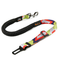 HKM-6578493 Adjustable Dog Seat Belt for Car Safety - Various Colors Available, 2.5cm Width, 54-90cm Adjustable Length