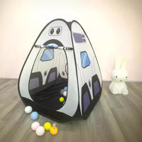 HKM-6580669 Foldable Indoor Children's Tent with Tunnel and Triangle – Fabric Playhouse for Emotional and Sensory Development