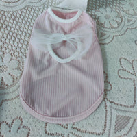 HKM-6581437 Thin Summer Vest for Small Dogs and Cats – Cute Princess Style in Wiz Pink, Bondi Blue, Ti'an Green