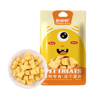 HKM-6581693 Freeze-Dried Chicken, Salmon, Egg Yolk & Fish Snacks for Dogs and Cats