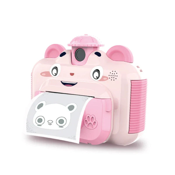 HKM-658195 1080p HD Mini Instant Print Camera for Kids with Rechargeable Battery and 2 Inch Color Screen