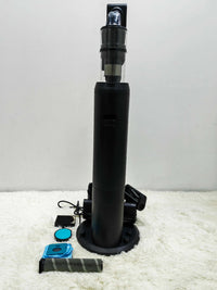 HKM-658195 Smart Self-Emptying Upright Vacuum Cleaner with Charging Station and Automatic Dust Collection