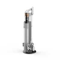 HKM-658195 Smart Self-Emptying Upright Vacuum Cleaner with Charging Station and Automatic Dust Collection