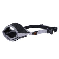 HKM-6584893 Adjustable Breathable Pet Muzzle Mask - Durable Mesh, Size Adjustable for Comfort