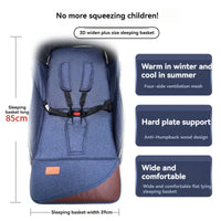 HKM-658643 Lightweight Foldable Compact Stroller for Travel with Luxury Features