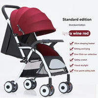 HKM-658643 Lightweight Foldable Compact Stroller for Travel with Luxury Features