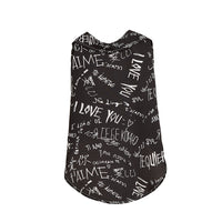 HKM-6587197 I Love Your Printed Cotton Dog Shirt for Small Dogs - XS to XL Sizes Available