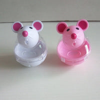 HKM-6587581 Interactive Pet Feeder Mouse Tumbler Toy for Cats and Dogs - Durable, Non-Toxic, Automatic Treat Dispenser