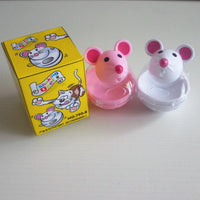 HKM-6587581 Interactive Pet Feeder Mouse Tumbler Toy for Cats and Dogs - Durable, Non-Toxic, Automatic Treat Dispenser