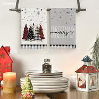 HKM-659027 Christmas-Themed Ultra-Fine Fiber Printed Towel in Various Festive Designs