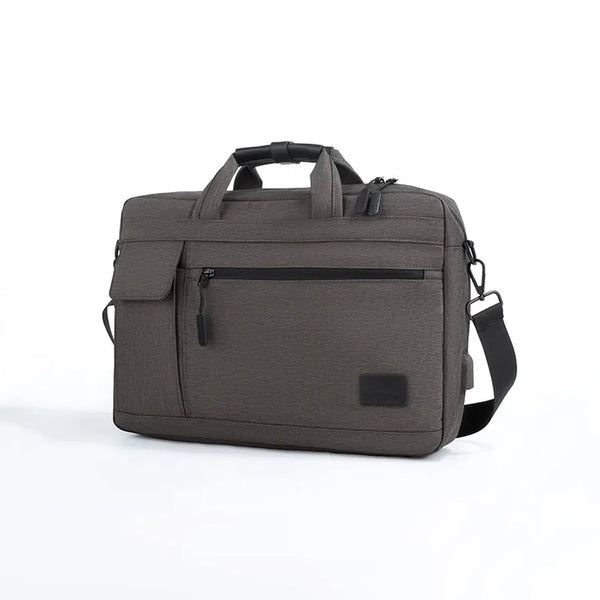 HKM-659155 Laptop Bag with USB Charging Port, Versatile Computer Backpack for Travel and Daily Use