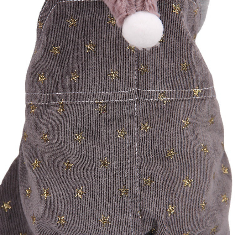 HKM-6592445 Hooded Sweatshirt for Dogs – Cozy Polyester Pet Outerwear in Wine Red & Smoke Gray