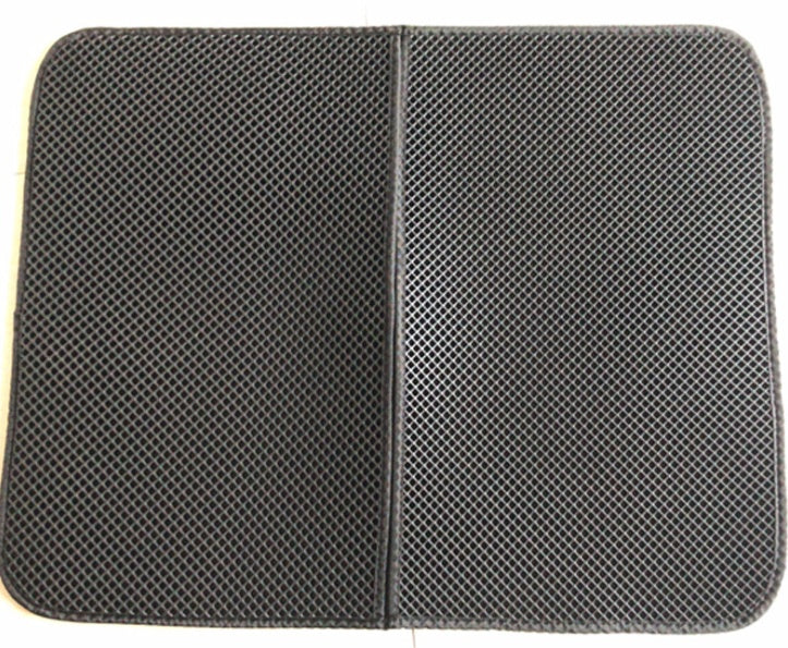 HKM-6592957 Waterproof Double Layer EVA Cat Litter Mat with Honeycomb Design for Easy Cleaning and Maximum Protection
