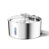 HKM-6593213 Large Capacity 7L Pet Bowl with Stainless Steel Floating Design for Cats and Dogs