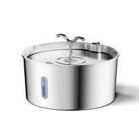 HKM-6593213 Large Capacity 7L Pet Bowl with Stainless Steel Floating Design for Cats and Dogs