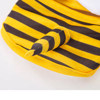 HKM-6593725 Bee Shape Dog Swimsuit with Suspenders ¨C Fun Summer Swimwear for Small Dogs