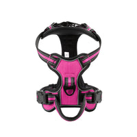 HKM-6596413 Reflective Breathable Dog Vest with Chest Strap and Hand-Holding Rope - Multiple Colors Available