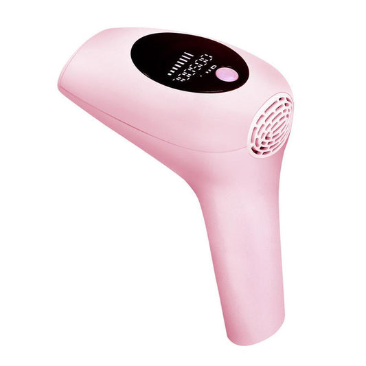 HKM-659667 90 Flashes Photoepilator - Non-Rechargeable Hair Removal Device in Pink, White, Green, and Dark Green