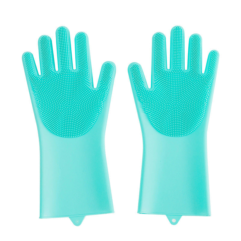 HKM-6598717 Silicone Pet Grooming Glove for Dogs and Cats - Massage and Shedding Brush