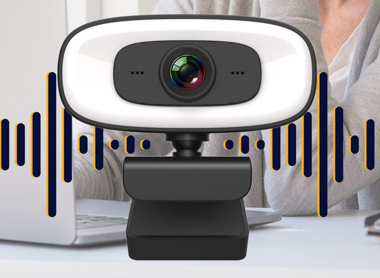 HKM-659987 2K USB Webcam with 400W Pixels CMOS Sensor and 2560 x 1440p Resolution